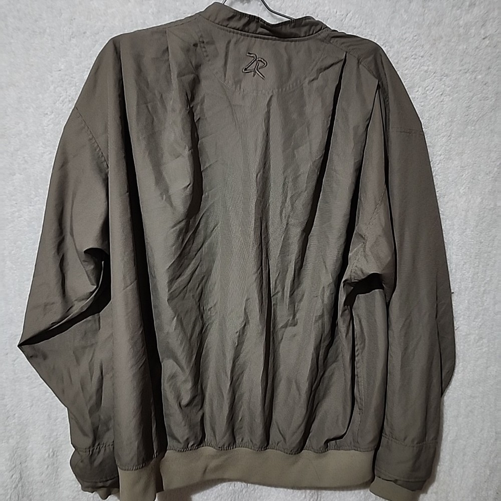 Zero Restriction ZR Men XL Glen Arbor Patch Pullover Golf Outerwear Jacket