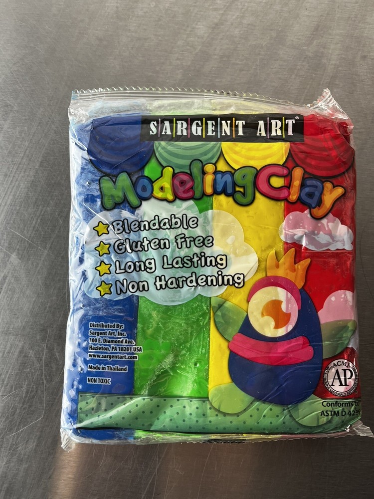 Sargent Art Modeling Clay Assorted Colors