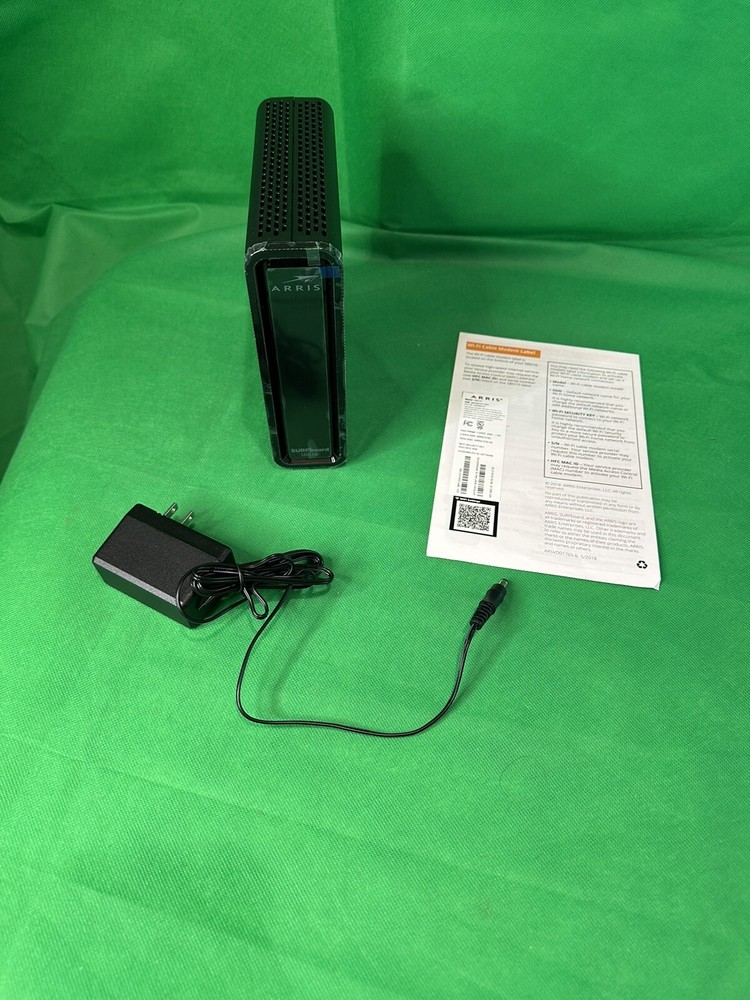 ARRIS SurfBoard Wi-Fi Cable Modem SPG 10 Open As Is