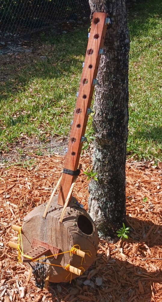 West African-style harp (kamale ngoni)