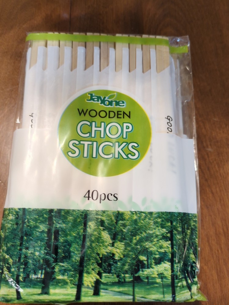 Jayone Wooden Chopsticks (40pcs)