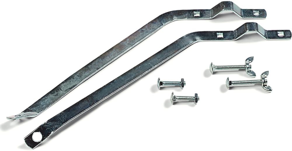 SPARTA Flo-Pac Handle Brace for Push Broom Cleaning, Kitchen, and Silver