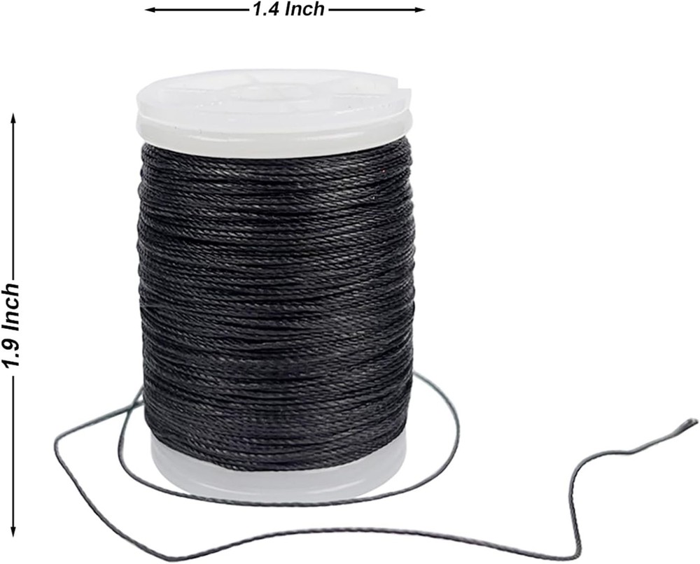 Archery Bow String Separator Tool and Bowstring Serving Thread 131 Black