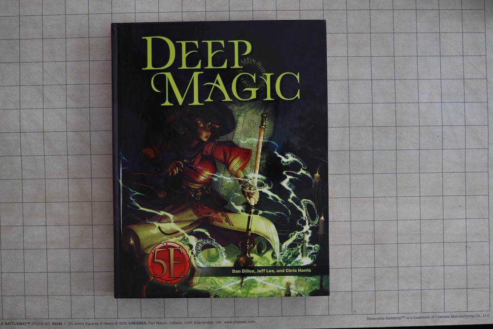 Kobold Press D&D 5E HC Deep Magic volume 1 NM
