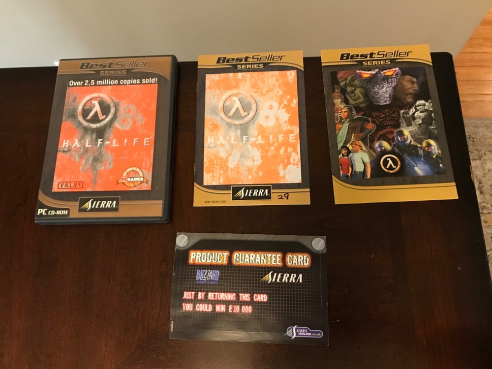 Half Life Sierra Best Seller PC