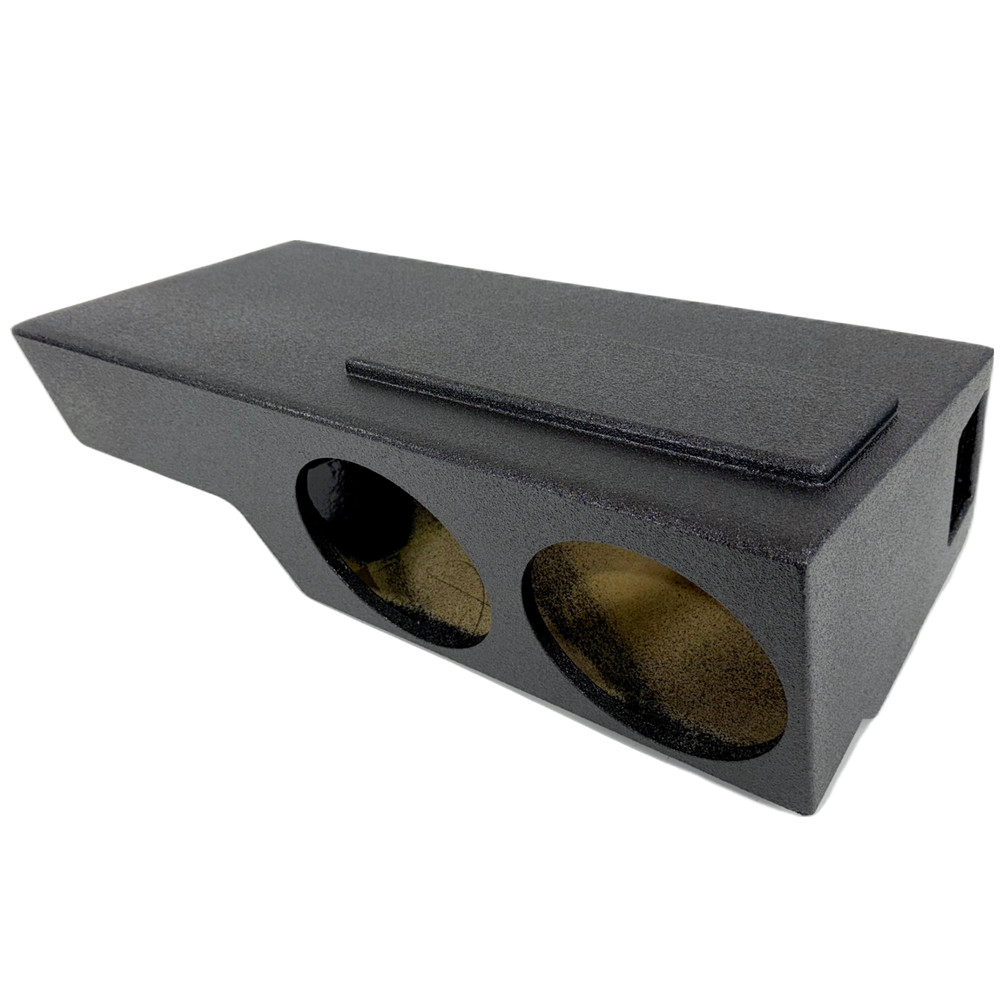 Sub Woofer Box Chevy Silverado 07-18 Ext Cab 2X8 Woofer Front Fire Ported