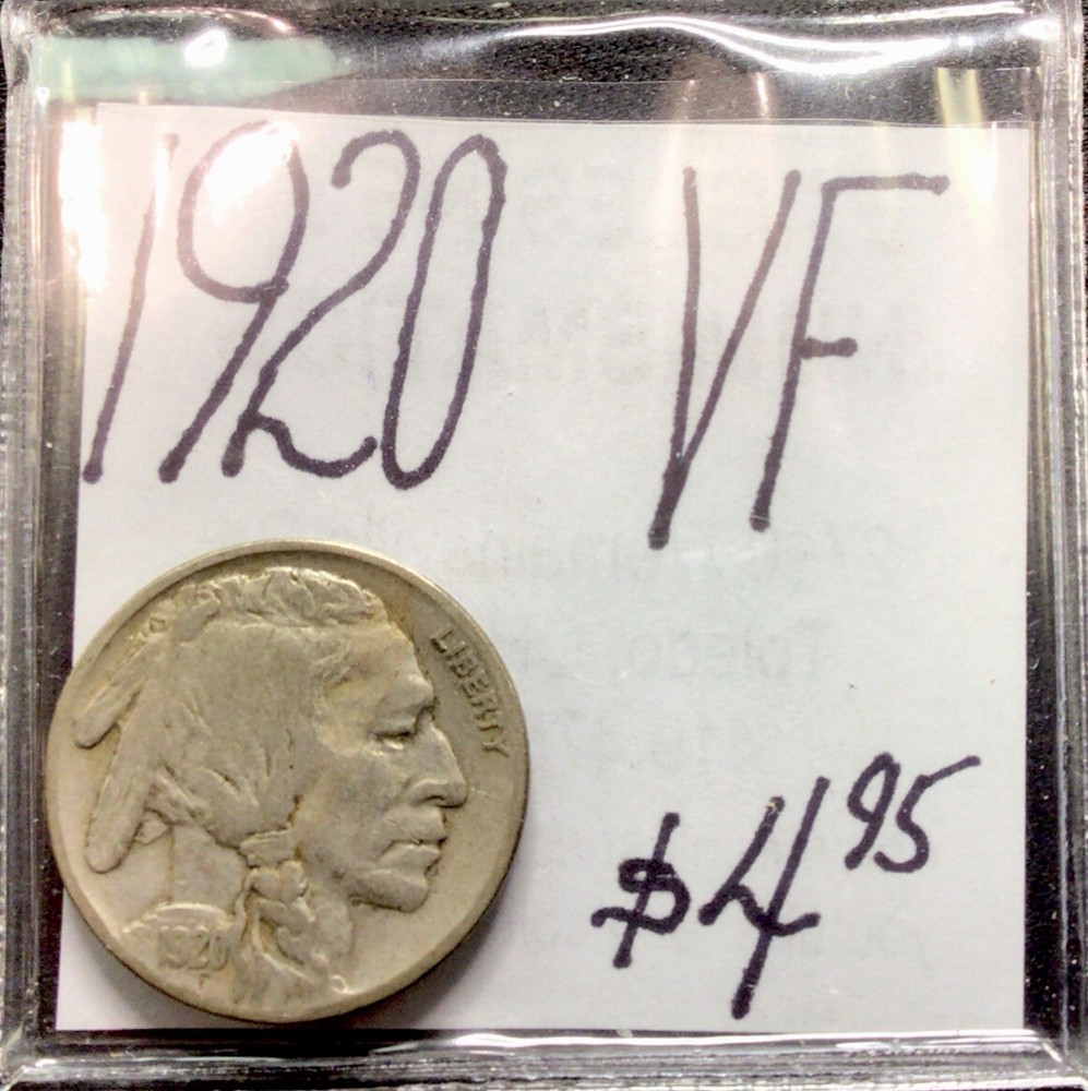 1920 Buffalo Nickel VF. ENN Coins