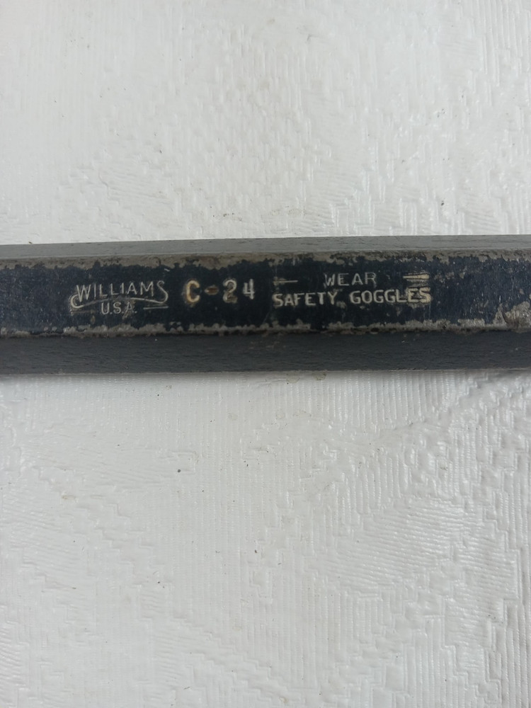 Williams Cold Chisel C-24 USA 3/4" Blade Width 7" Length