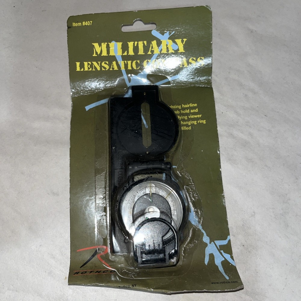 Military Lensatic Compass With package damage