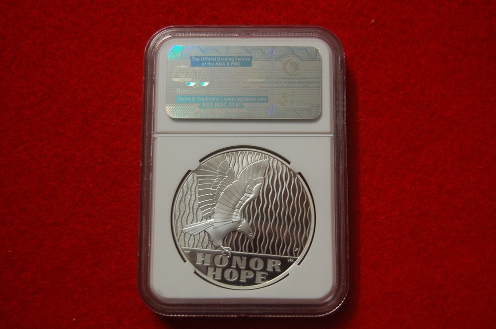 2011 P 911 US Mint Silver Medal NGC PF69