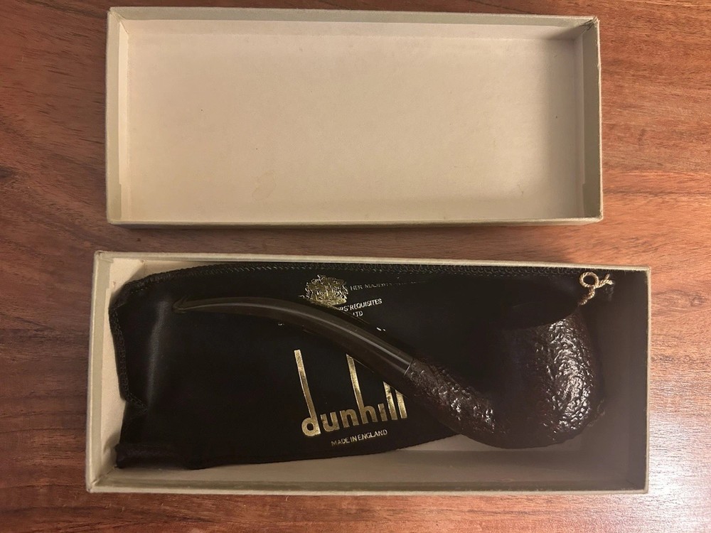 EST. 1978 Unsmoked Dunhill Shell Pipe NIB