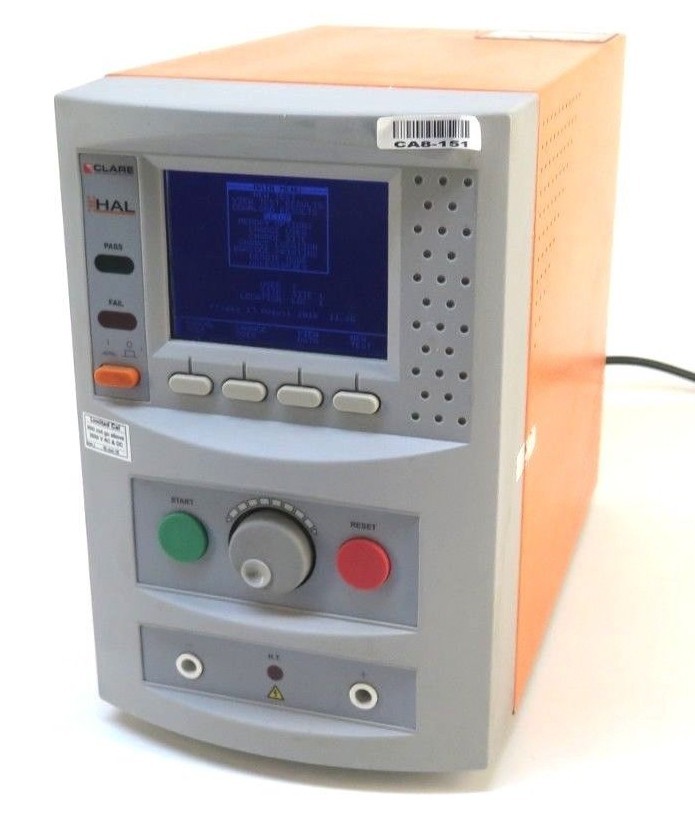 Clare Instruments HIPOT/Flash & IR Tester HAL 101