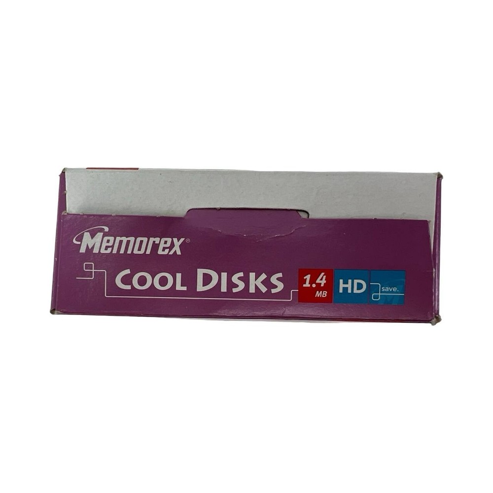 Memorex PC Formatted 3.5" Computer Diskettes 1.4 MB HD - 10 Disks