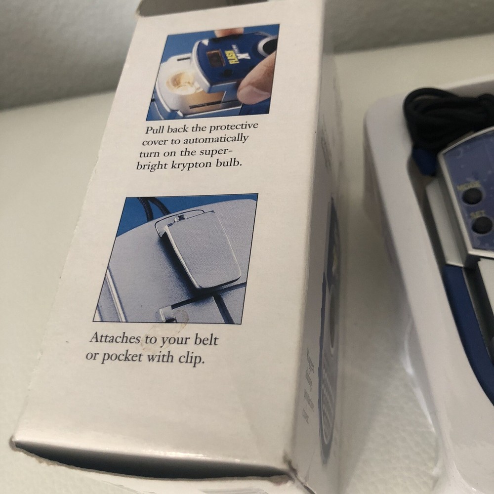 Sharper Image "Flash Xtreme" Krypton Light & Clock