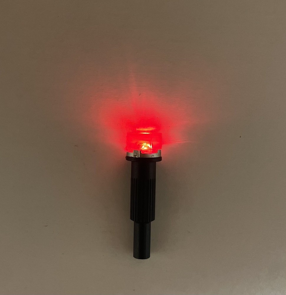 NockOut Lighted Nocks Crossbow Flatback Universal Fit Red 3 Pack