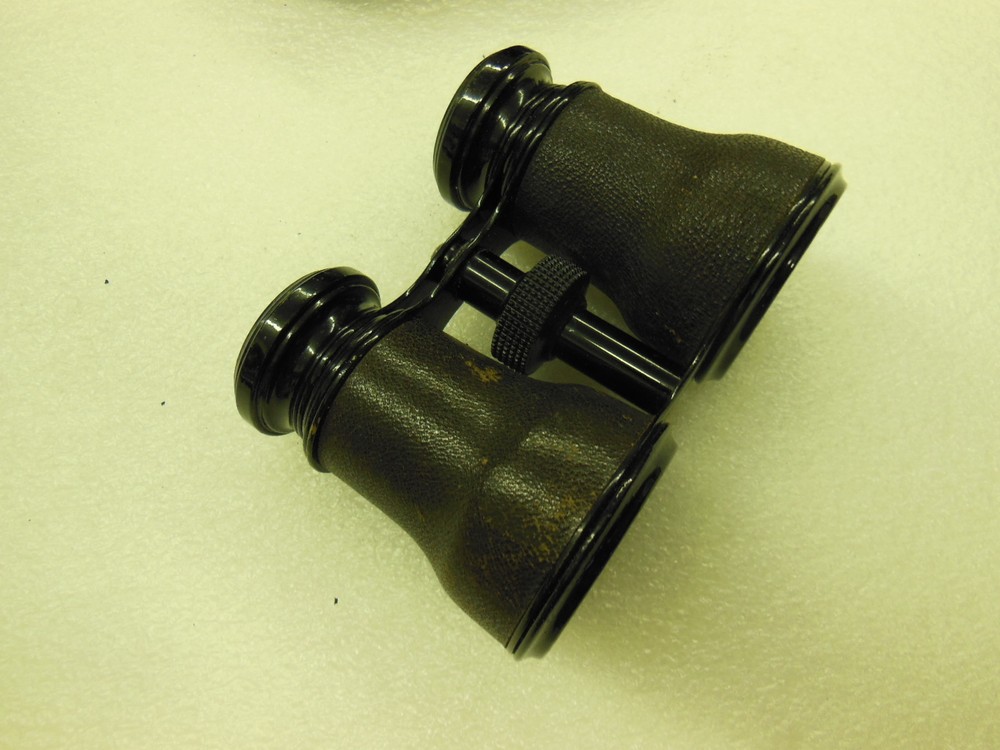 antique Opera Optical Glasses / Binoculars with Case