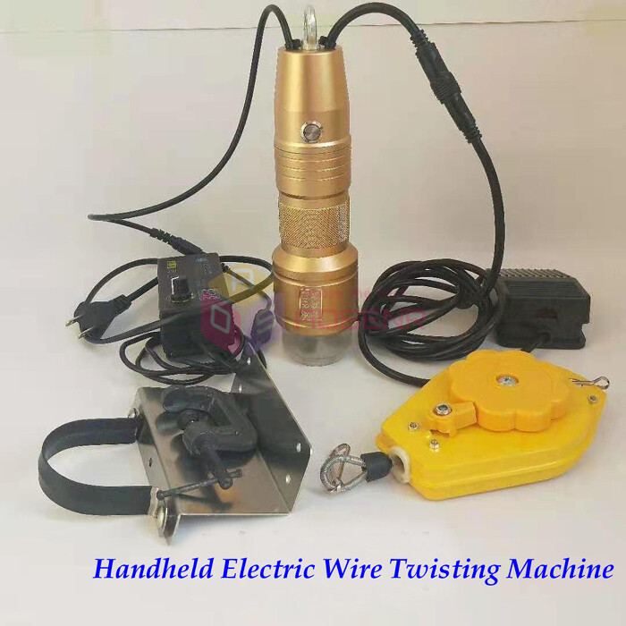 Handheld Electric Wire Twisting Machine Automatic Multi-Strand Cable Twister