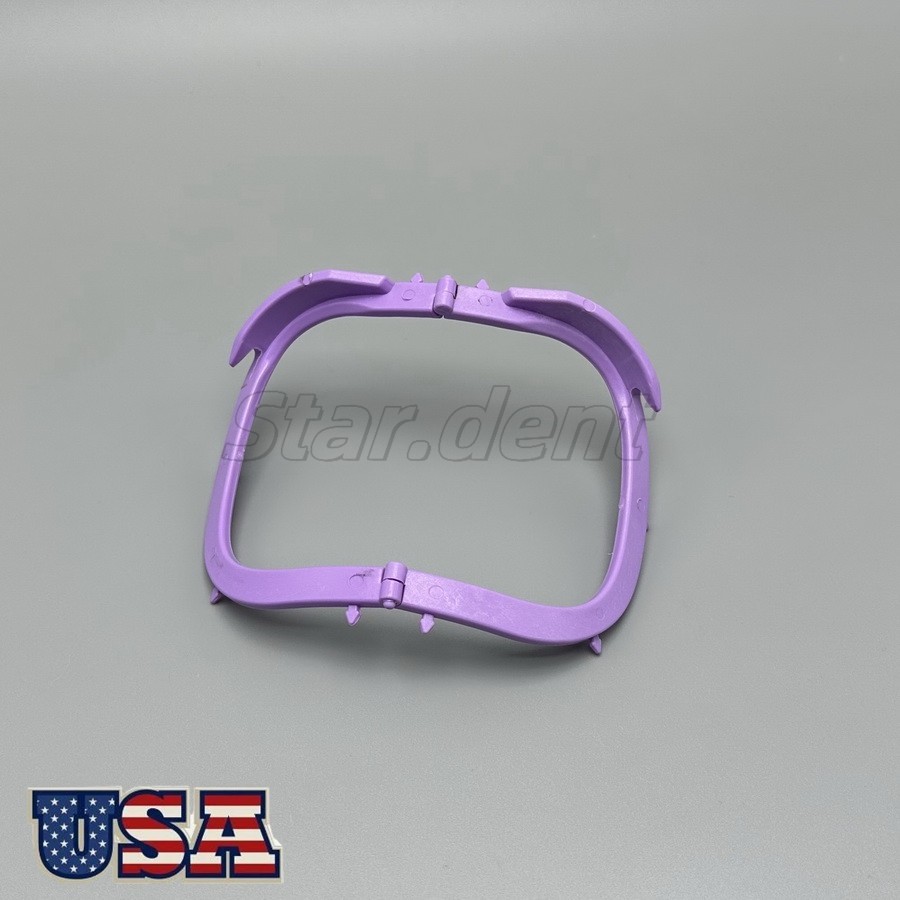 10PCS Dental Foldable Frame Plastic Rubber Dam Sheets Bracket Dental Operation