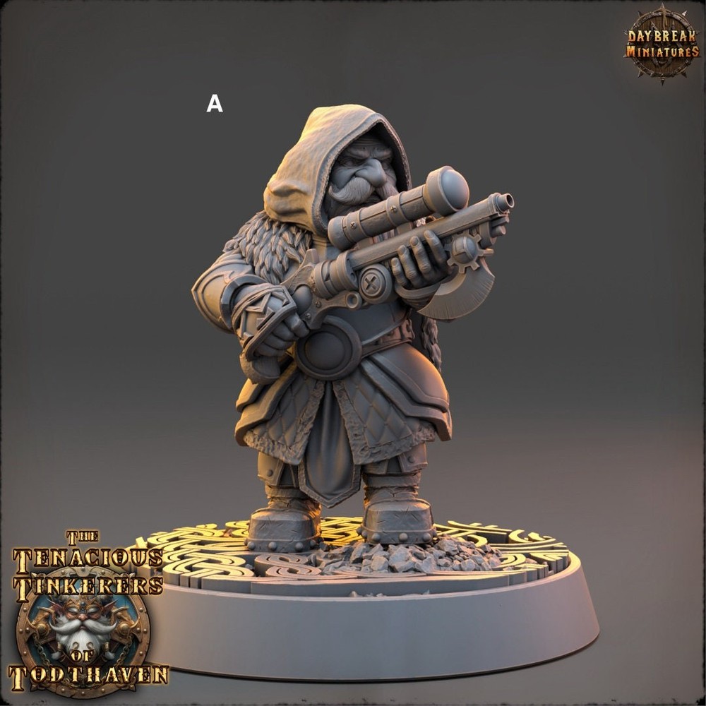 Tenacious Gnome Gunners | DayBreak Miniatures
