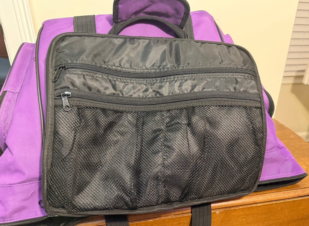 Tutto Fabric/Accessory Bag (Purple)
