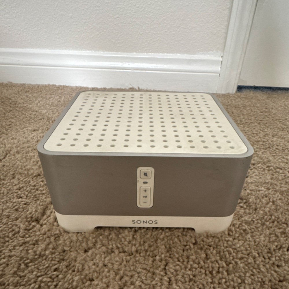 Sonos CONNECT:AMP Power Amplifier 2 Channel 55W Class D RCA Input White