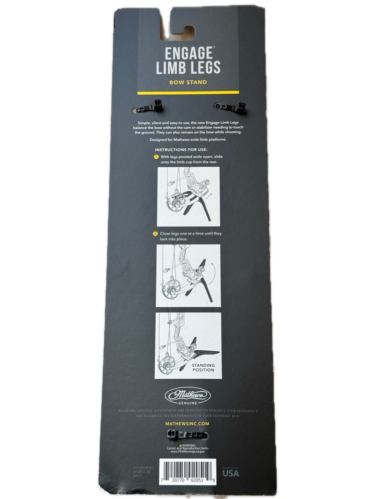 MATHEWS Engage Limb Legs Black