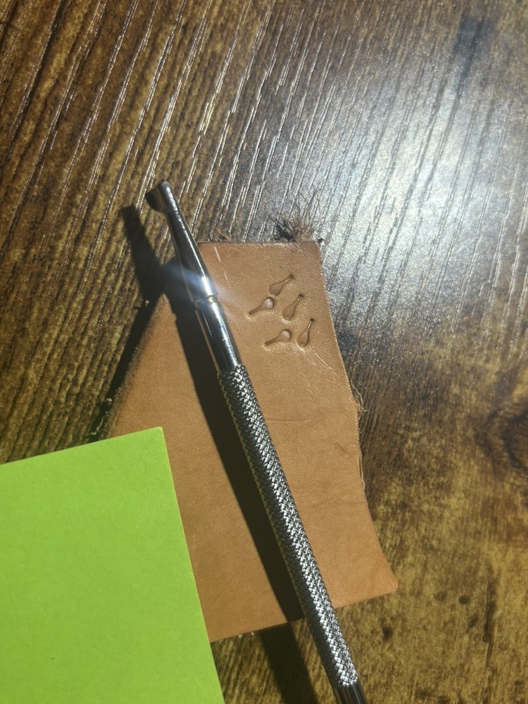 Classic Leather Stamping Tools (raindrop?)