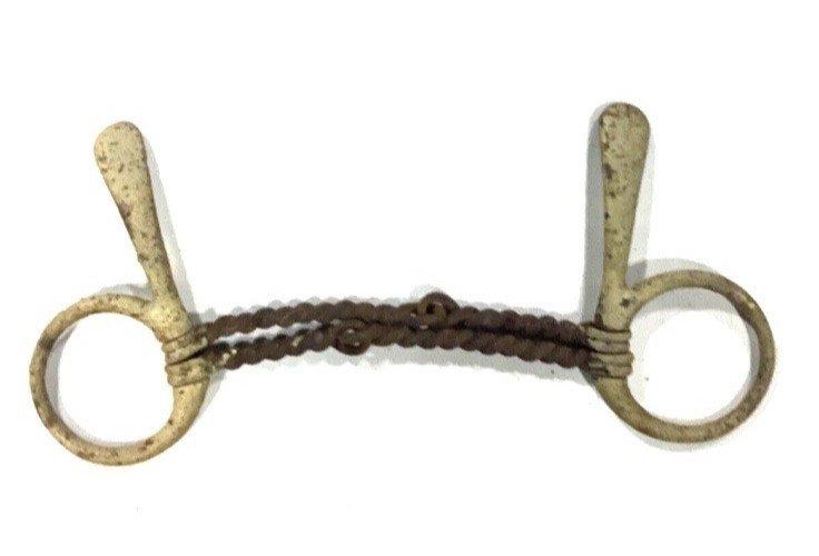 Equine Horse Chains/ bits / rusty