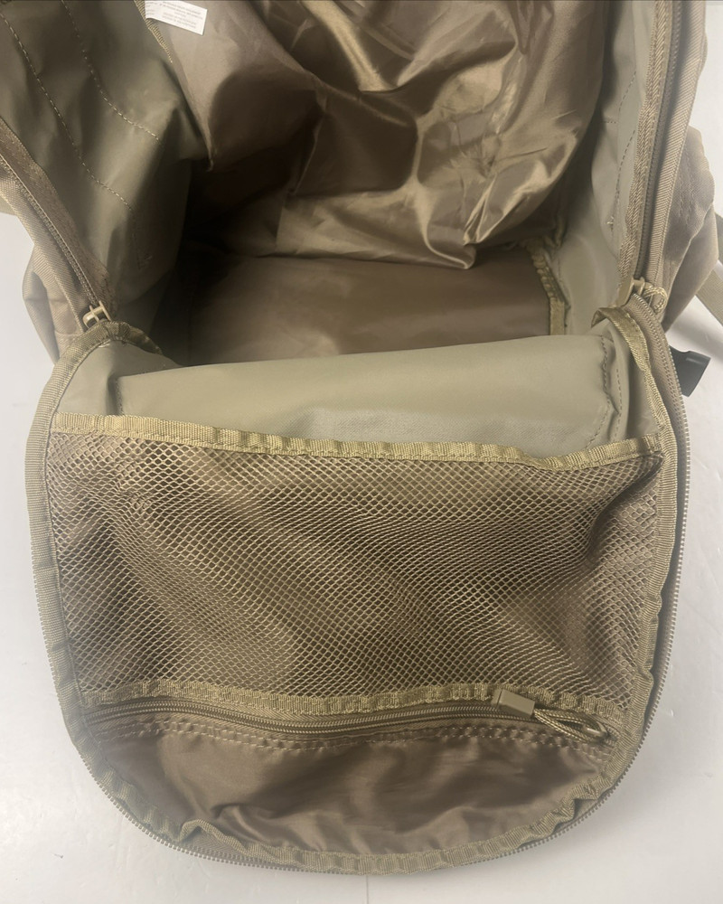 Allen Tactical Backpack Tan Hydration Compatible Adjustable Strap LE Military