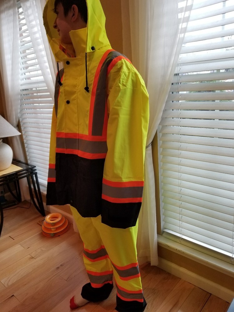 Hi Viz Rain Suit - Class 3