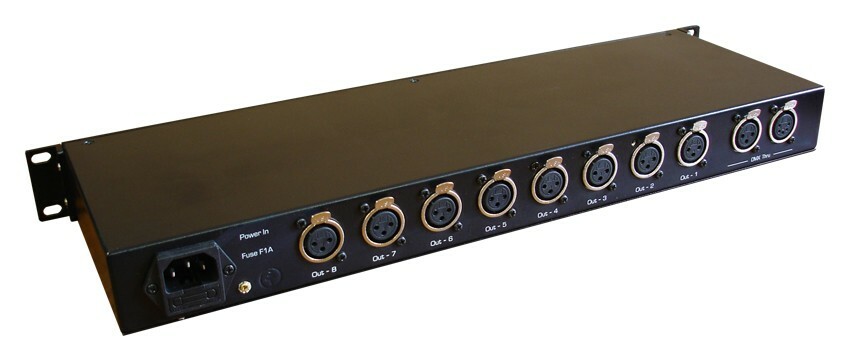 Blizzard Pipeline 19" Rack Mount DMX-512 Splitter/Distributor