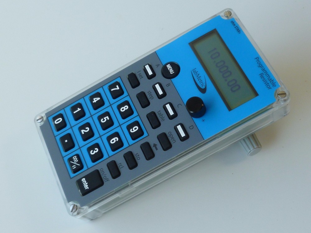 OhmStar -SMART Resistance Substitution Box, Programmable Ohm Source, MADE in USA