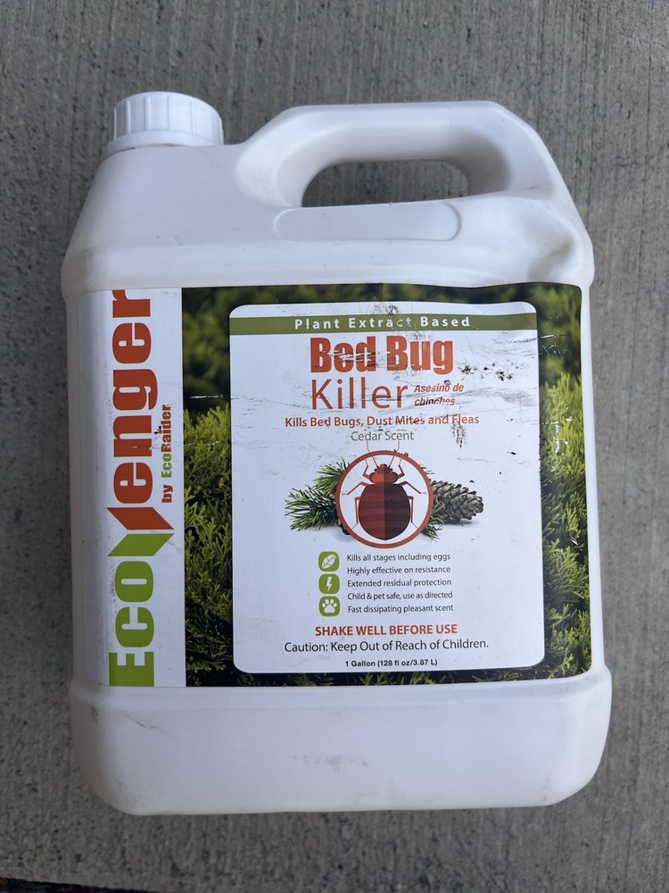 Ecoraider - Bed Bug Killer - Plant Extract Based - 1 Gallon - NEW/SHIPS FREE