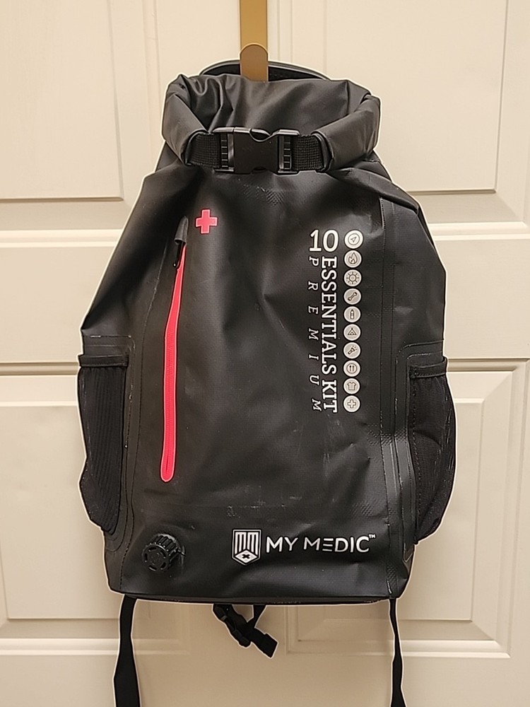 My Medic Emergency Kit Bag Only Backpack Black