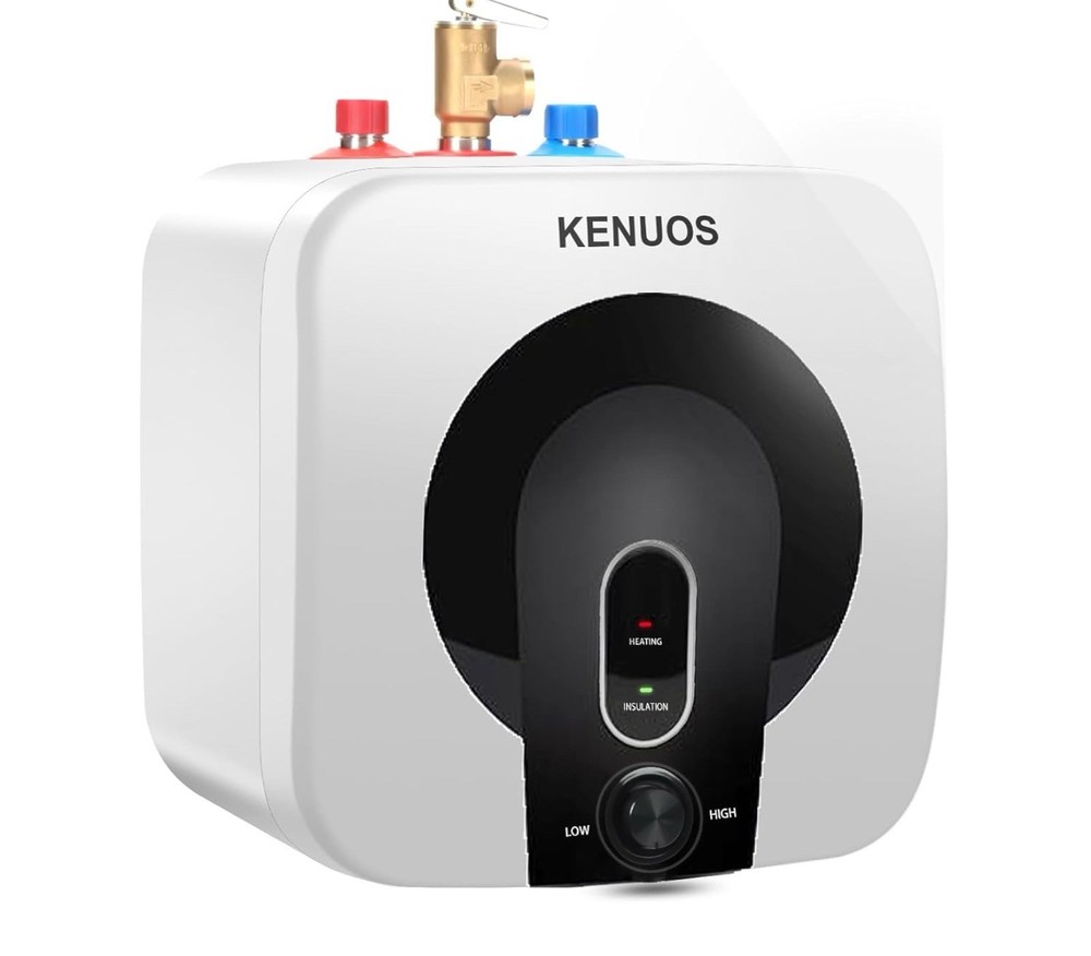 Electric Mini-Tank Water Heater - 2.7 Gallon Small Under Sink Instant Hot Water