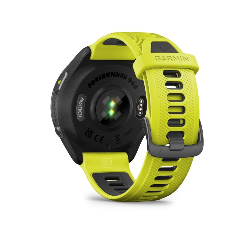 Garmin Forerunner 965 GPS Running Smartwatch AMOLED Yellow Titanium