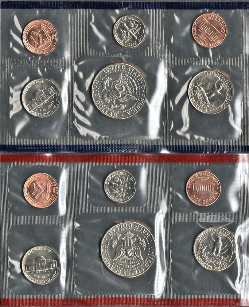 1988 UNCIRCULATED SET IN ORIGINAL US MINT PACKAGING (10 PC)