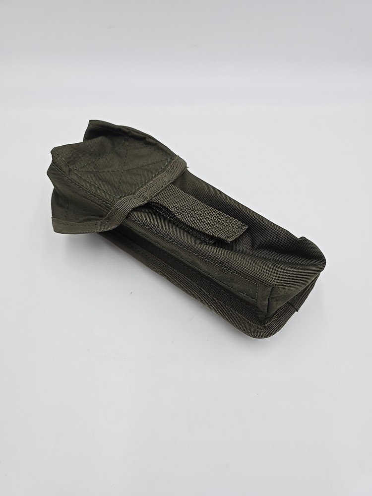 Tactical Multipurpose Pouch Double Mag Dual Divided Large Olive Green Molle