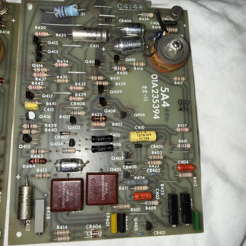 4 Vintage Bell ? Components Telephone Operator Circuit Board Switch Console