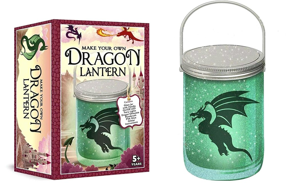 Make Your Own Dragon Lantern LED Battery Powered (5+) - NEW