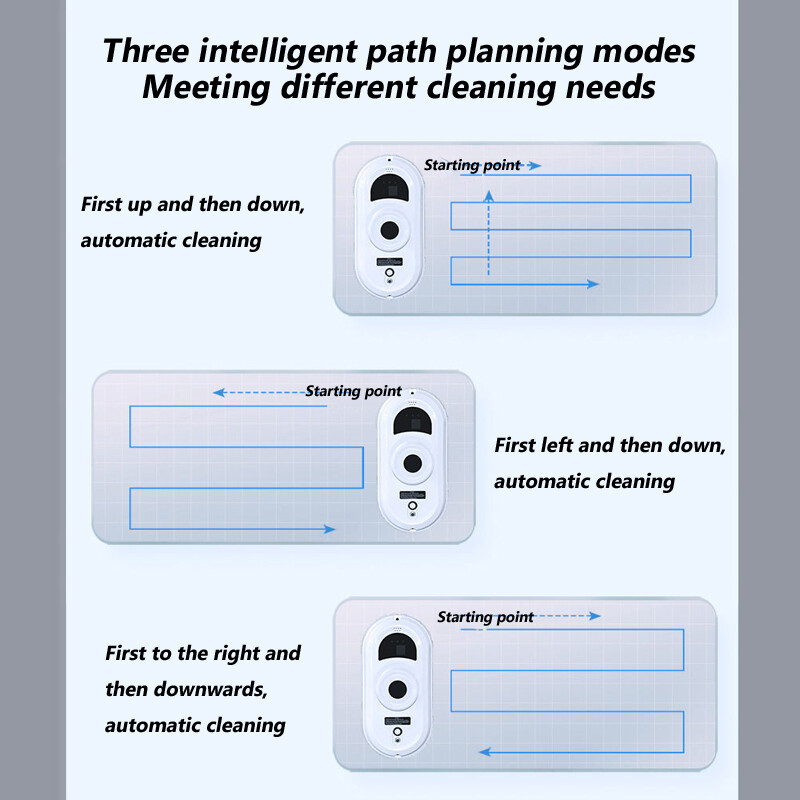 Cleaning Machine 220V/110V Automatic Remote Smart Control Window Cleaner Robot
