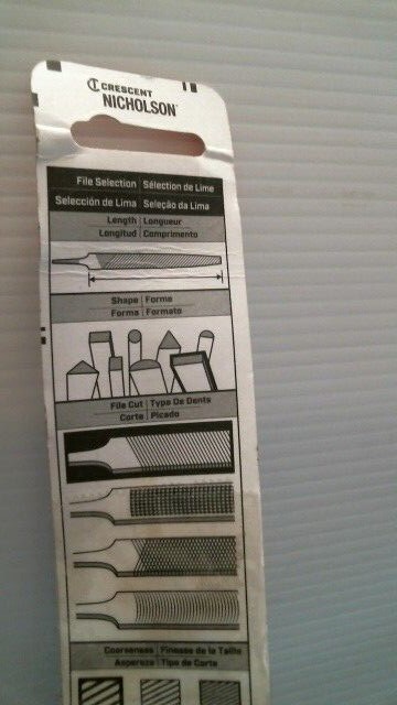 Crescent Nichloson 6" General Purpose Mill File (21825NN) FS