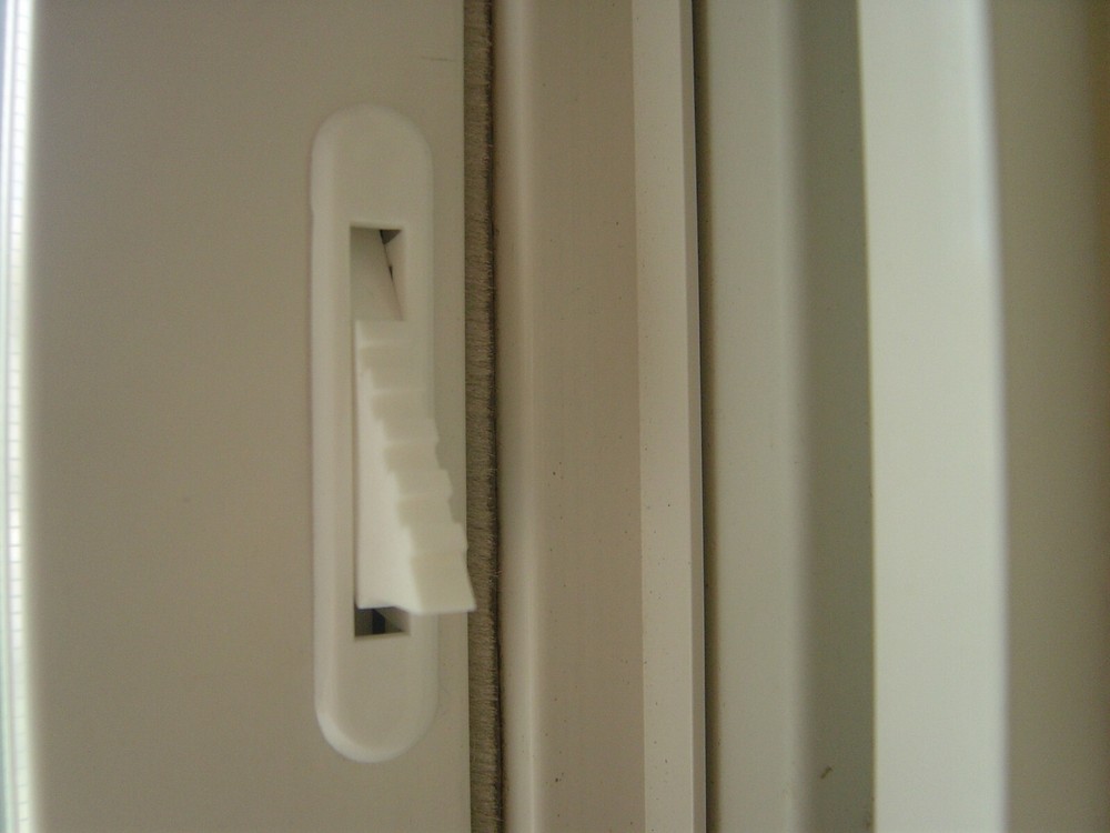 Window Vent Latch Nightly Security Lock, Pop Out Latch For Vinyl Windows Sash