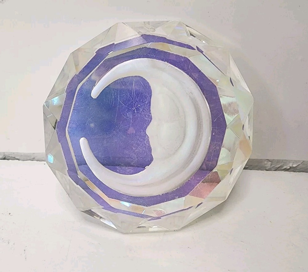 Moon Crystal Hanging Light Up A Life Blue Harvest Super Moon Eclipse 💫 Comet