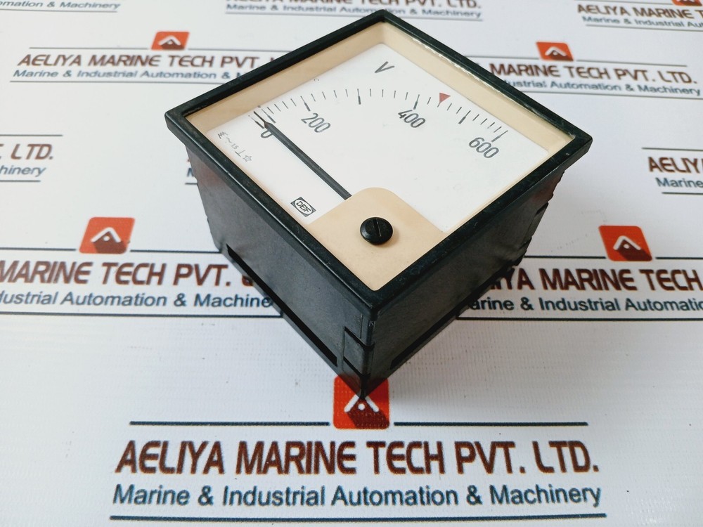 Deif 0-600V Volt Meter , 600v-92