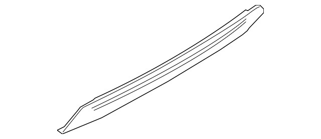Genuine Ford Valance Panel CJ5Z-17K835-BA