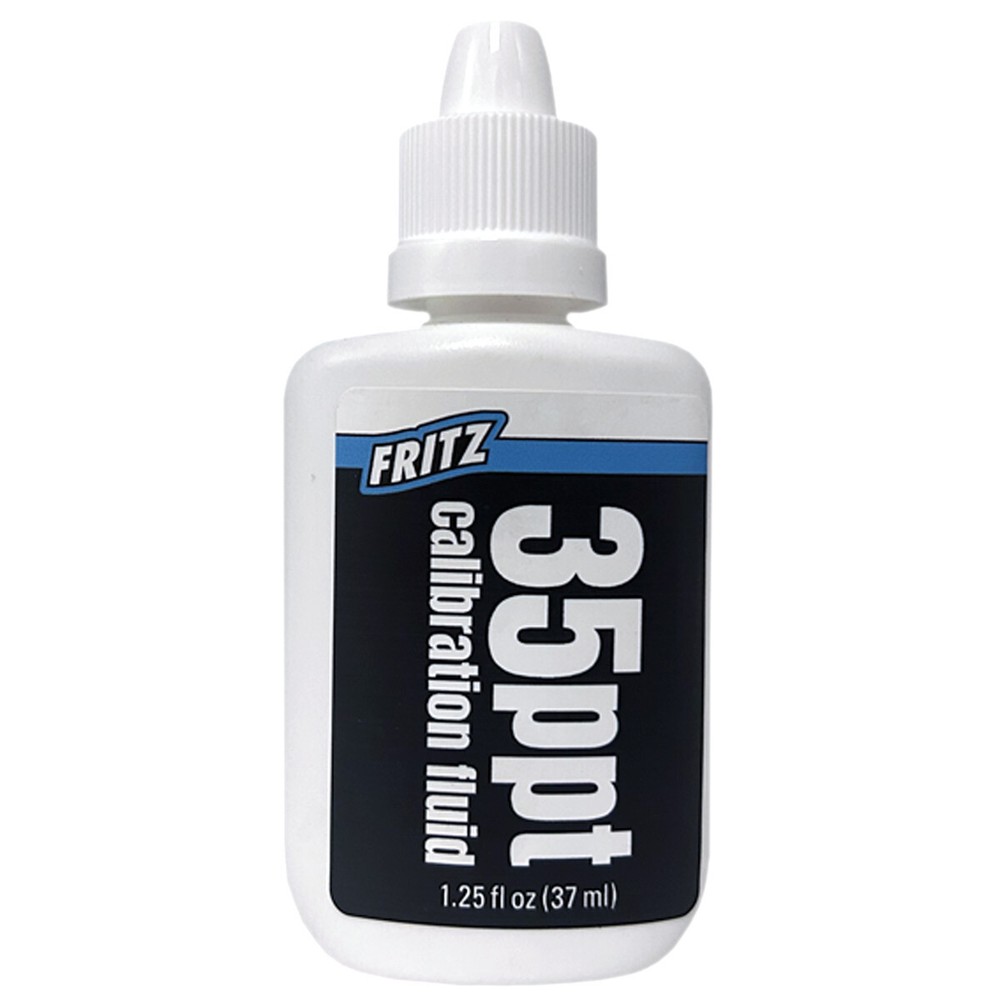 Fritz 35ppt Calibration Fluid 1.25oz Salinity Refractometer Calibration Solution