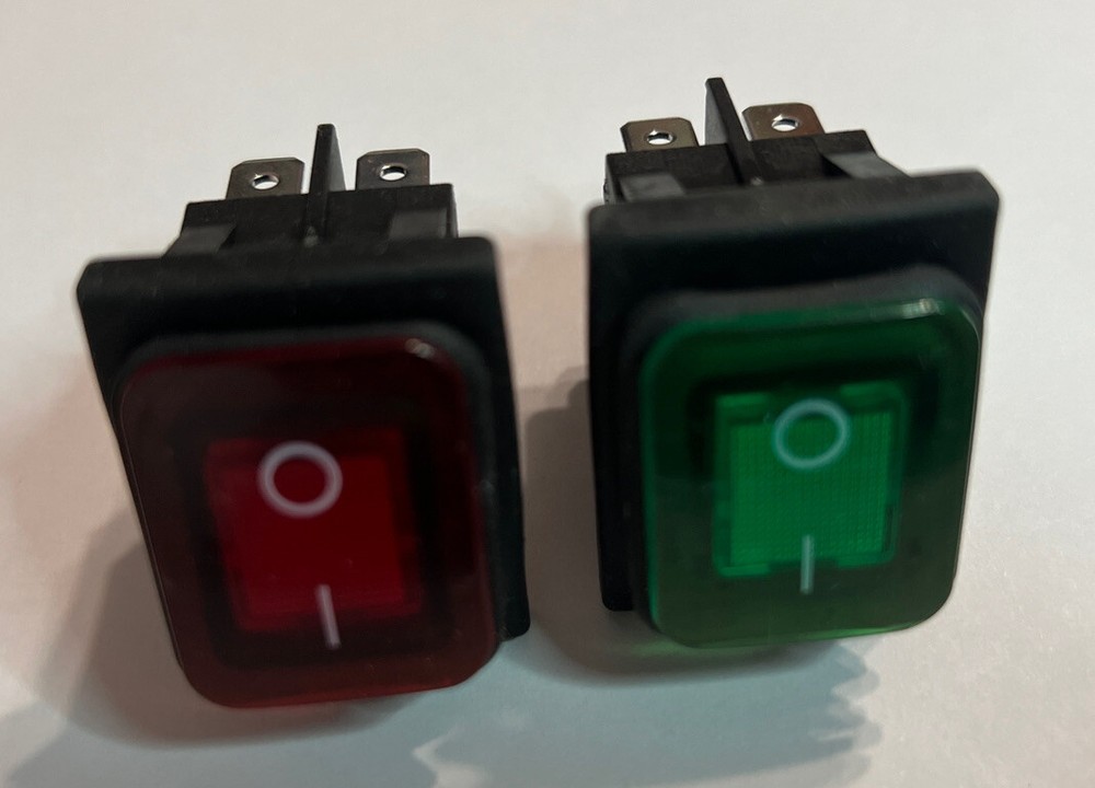 2 PCS Commercial refrigerator,freezer & Showcase waterproof Power & Light Switch