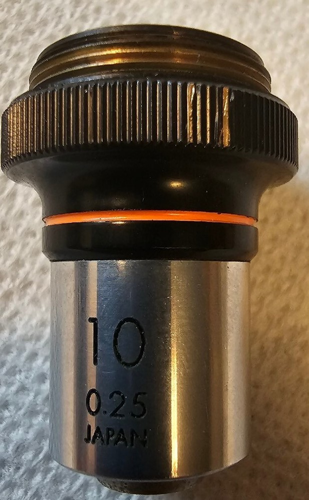 OLYMPUS Plan 10X/0.25 MICROSCOPE OBJECTIVE LENS