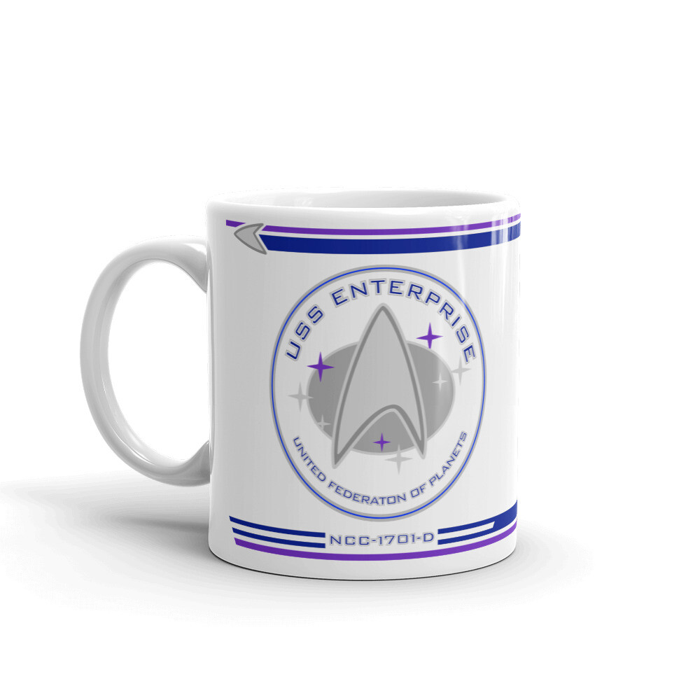 TNG Enterprise 11 oz Ceramic Mug Prop